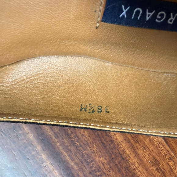 Margaux Women's Black Suede Flats Size 38.5 - Picture 4 of 5